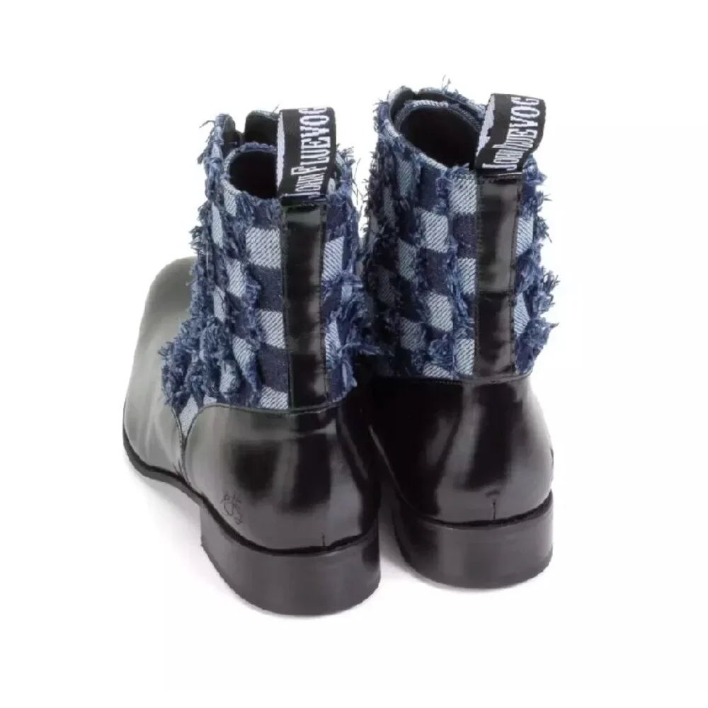 NIB - John Fluevog Executor Castellano Boots – Denim | Men’s Size 11 - Picture 2 of 16